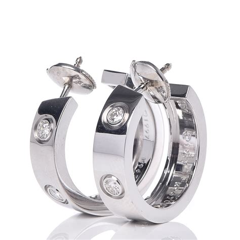 men's cartier earrings|cartier men's diamond earrings.